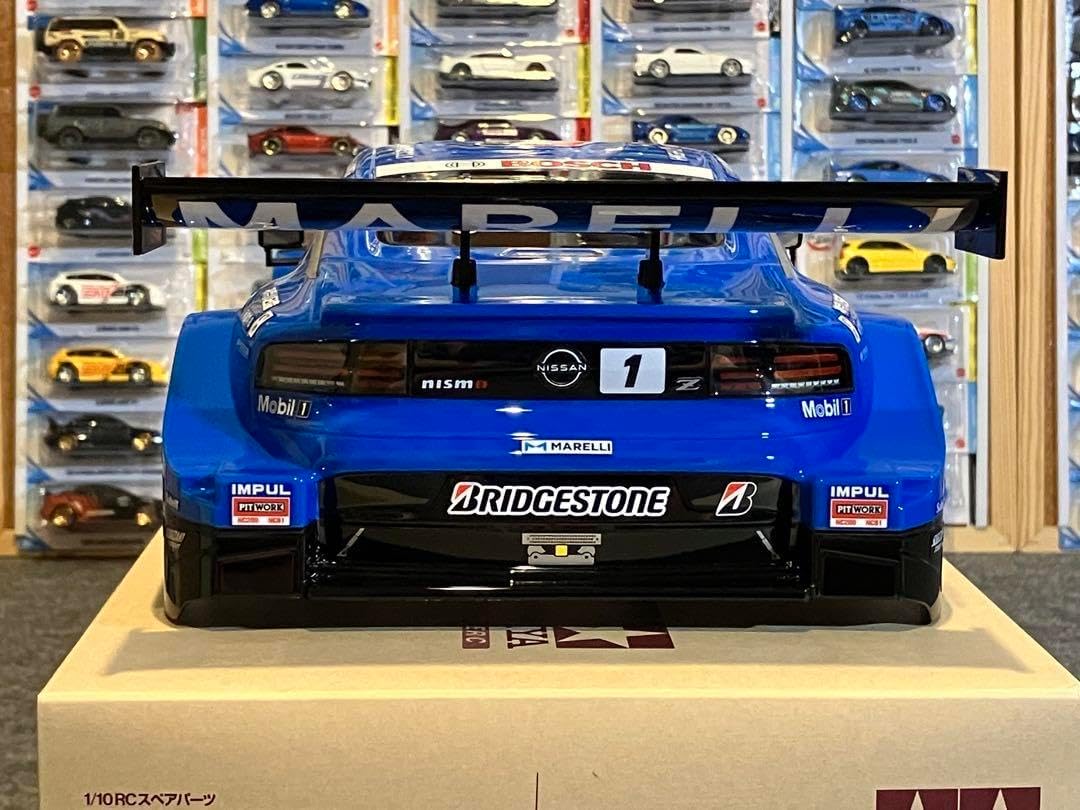 タミヤ ラジコン Nissan Z GT500 塗装済 スペアボディ 1/10青 タミヤ ラジコン Nissan Z GT500 塗装済 スペアボディ 1/10青